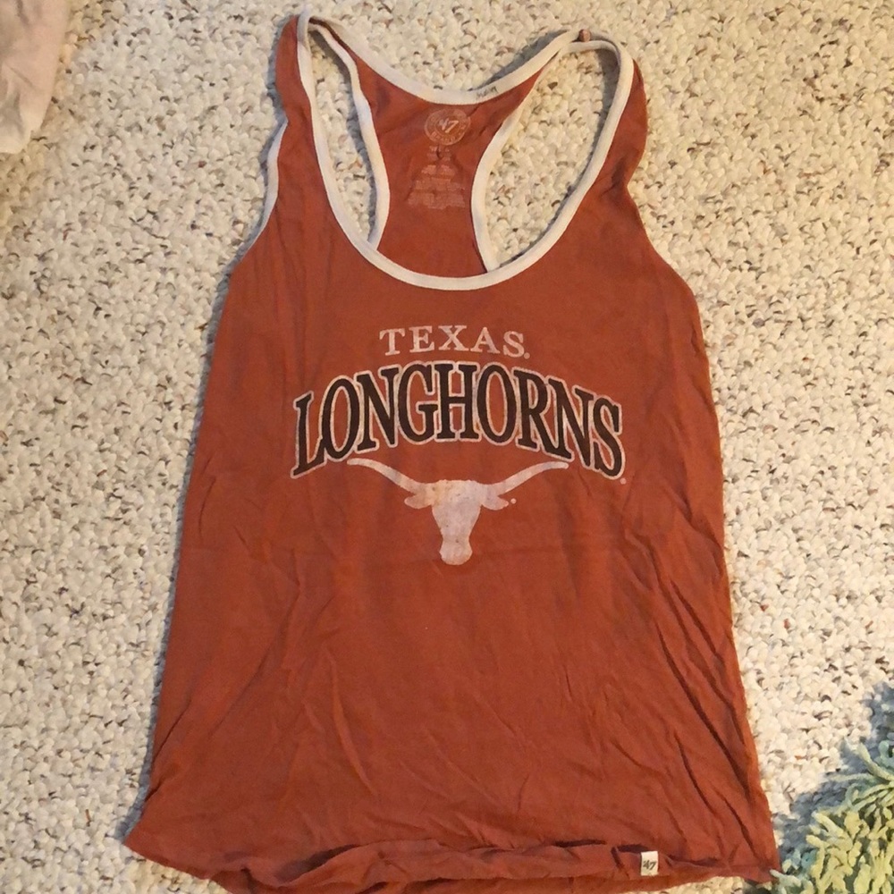 Texas Longhorns racerback tank (Forty Seven Brand)